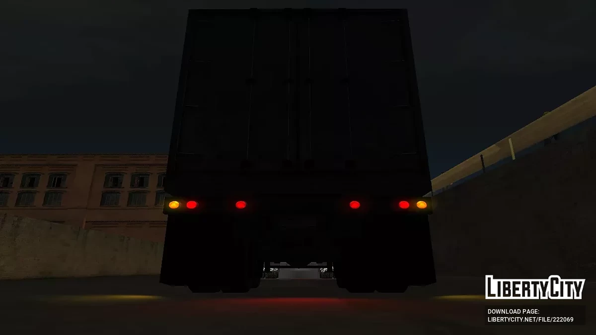 Трейлер от грузовика из GTA 4 / GTA San Andreas