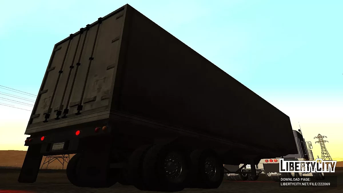 Трейлер от грузовика из GTA 4 / GTA San Andreas