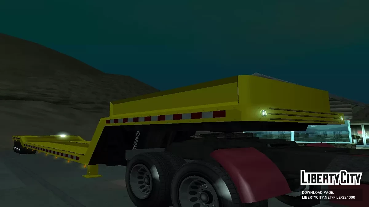 Прицеп Brutamonte Lowboy / GTA San Andreas