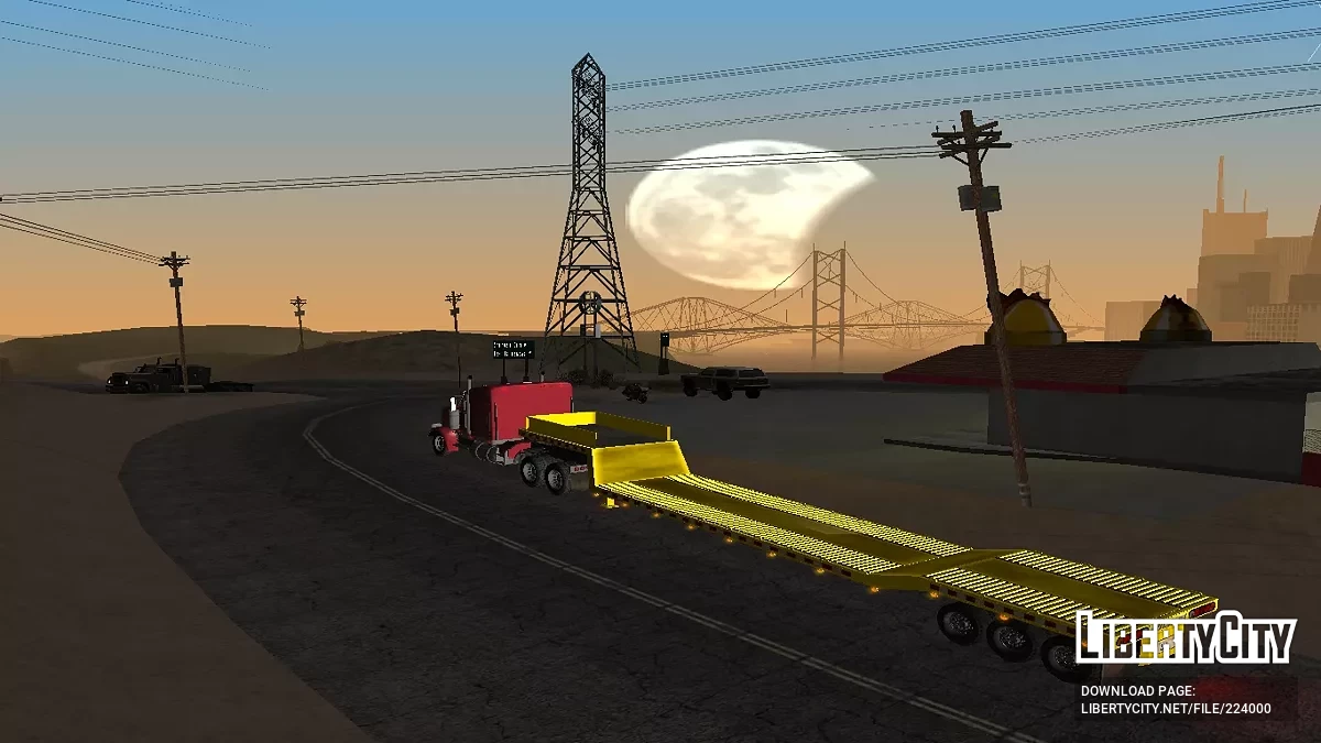 Прицеп Brutamonte Lowboy / GTA San Andreas