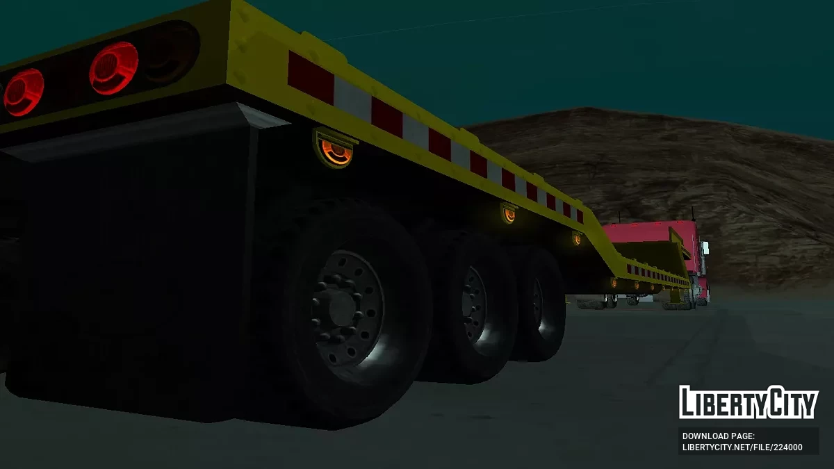 Прицеп Brutamonte Lowboy / GTA San Andreas