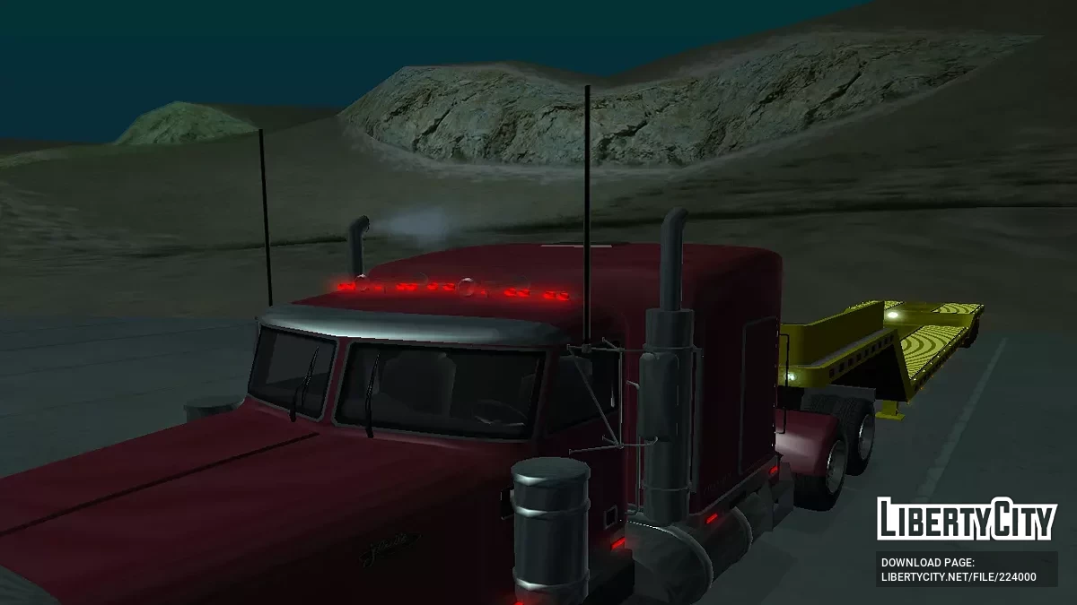 Прицеп Brutamonte Lowboy / GTA San Andreas