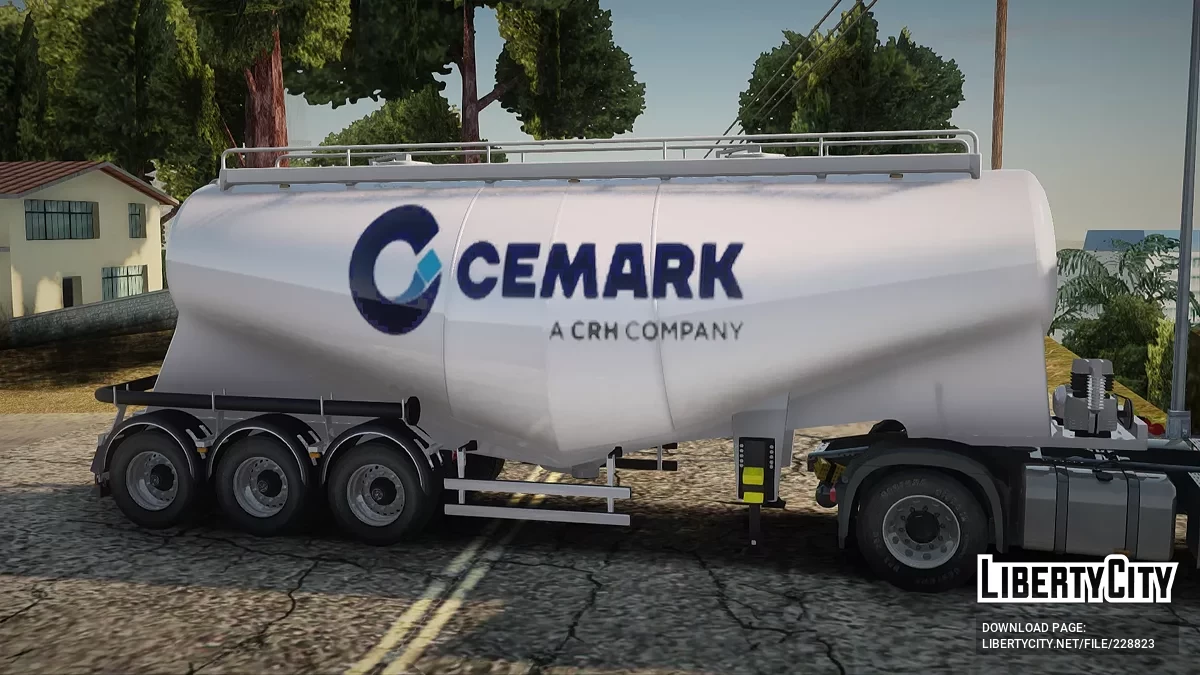 Полуприцеп-цементовоз Cemark / GTA San Andreas