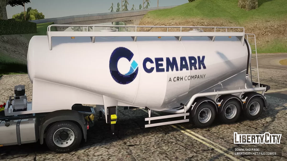 Полуприцеп-цементовоз Cemark / GTA San Andreas