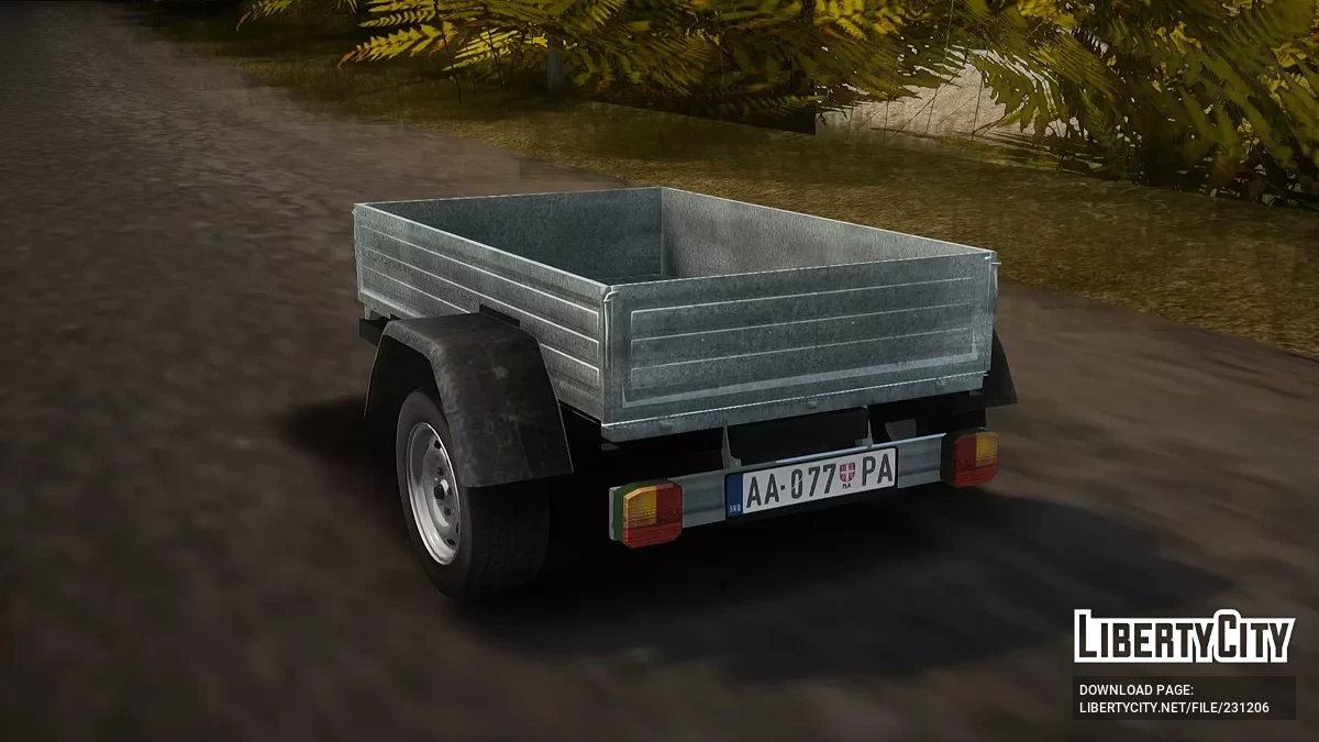 Автомобильный прицеп / GTA San Andreas