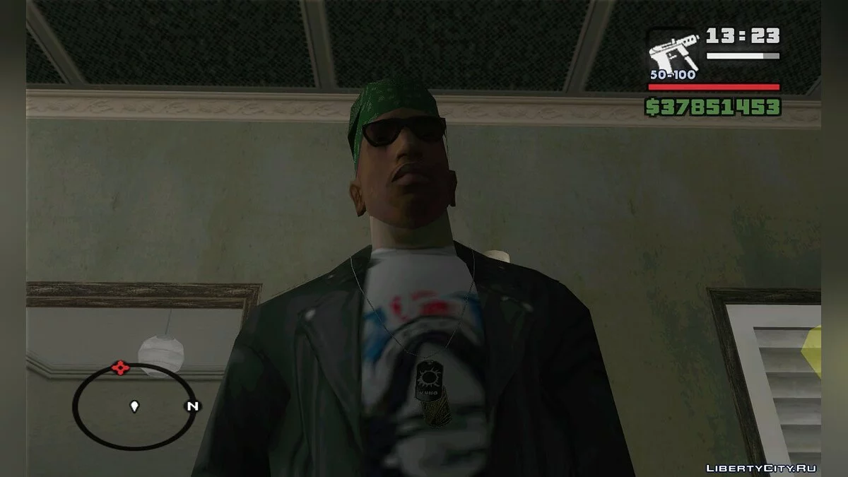 HD Жетоны 2.0 с названиями рок групп для CJ / GTA San Andreas