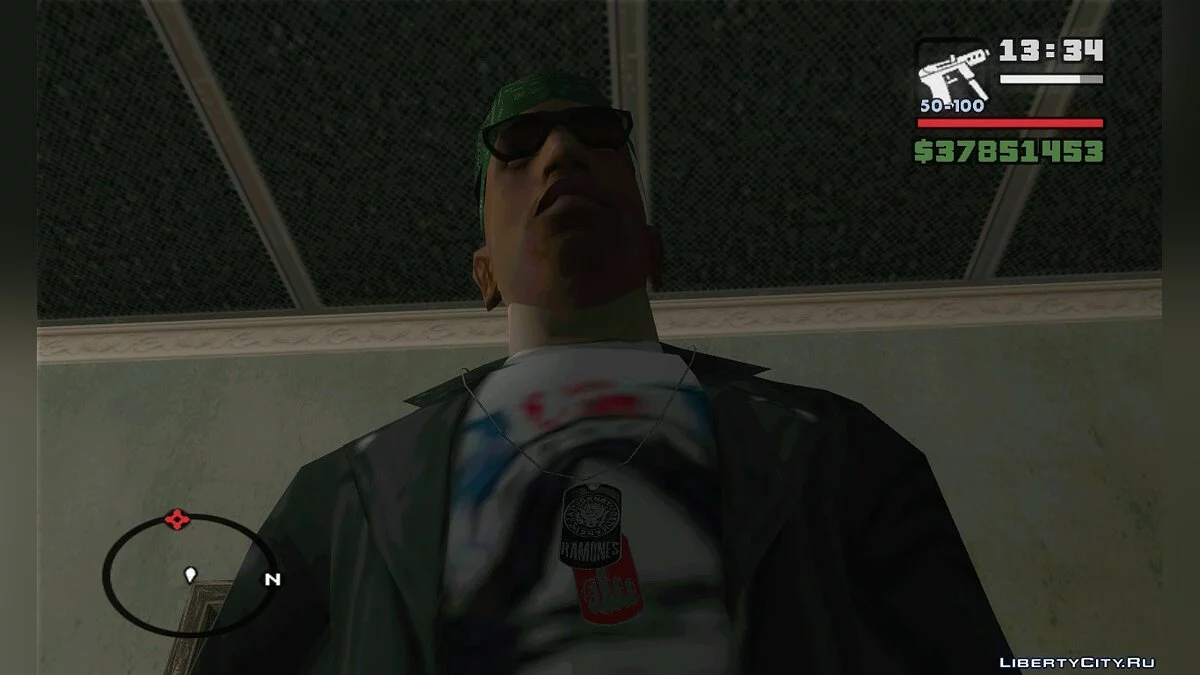 HD Жетоны 2.0 с названиями рок групп для CJ / GTA San Andreas