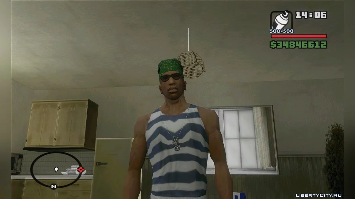 HD Жетоны с названиями рок групп для Cj / GTA San Andreas