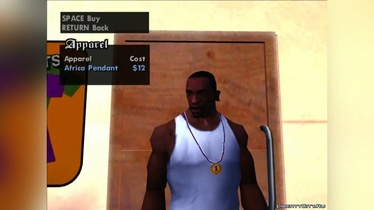 Медалька для Си Джея v.1.2 / GTA San Andreas