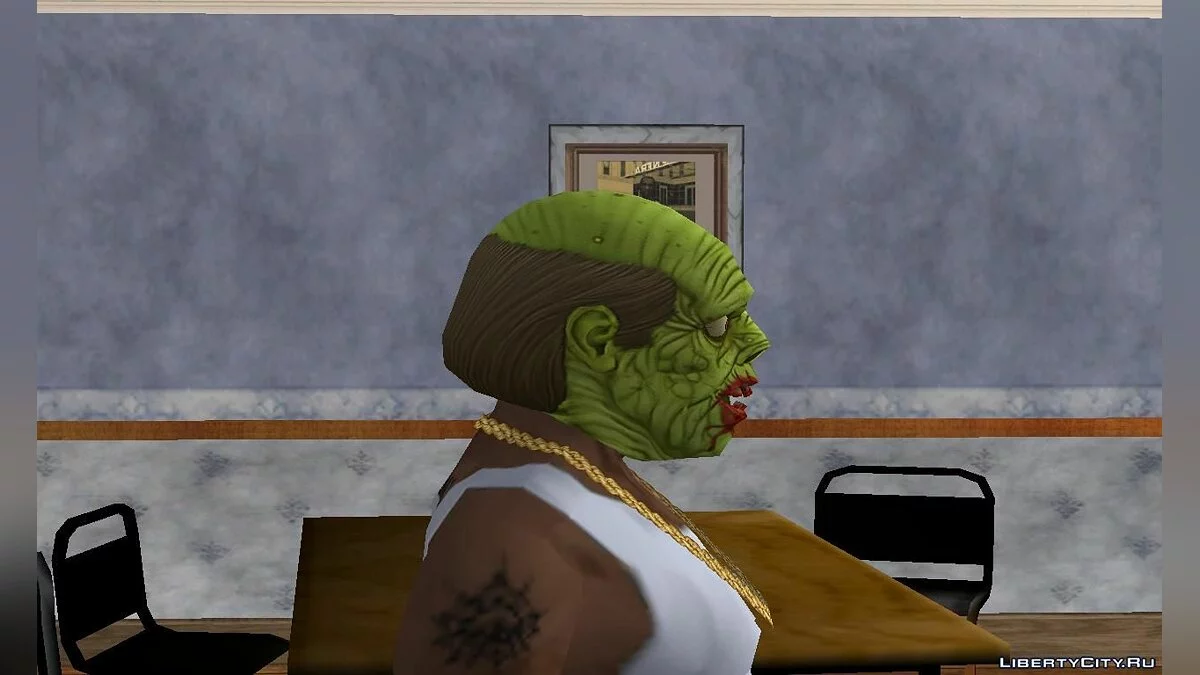 Маски уродливых зомби / GTA San Andreas