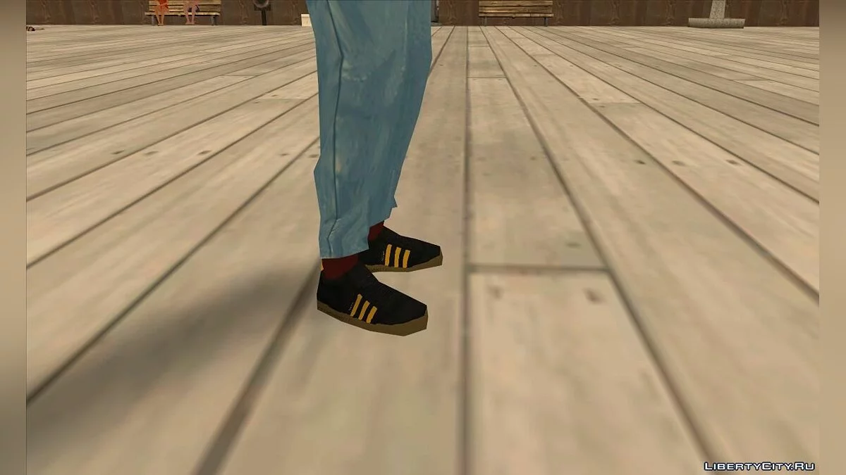 Кроссовки Adidas Hamburg X часы G-Shock / GTA San Andreas