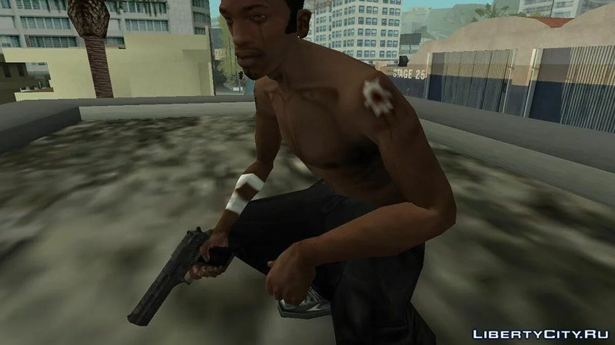 Разные повязки из бинта / GTA San Andreas