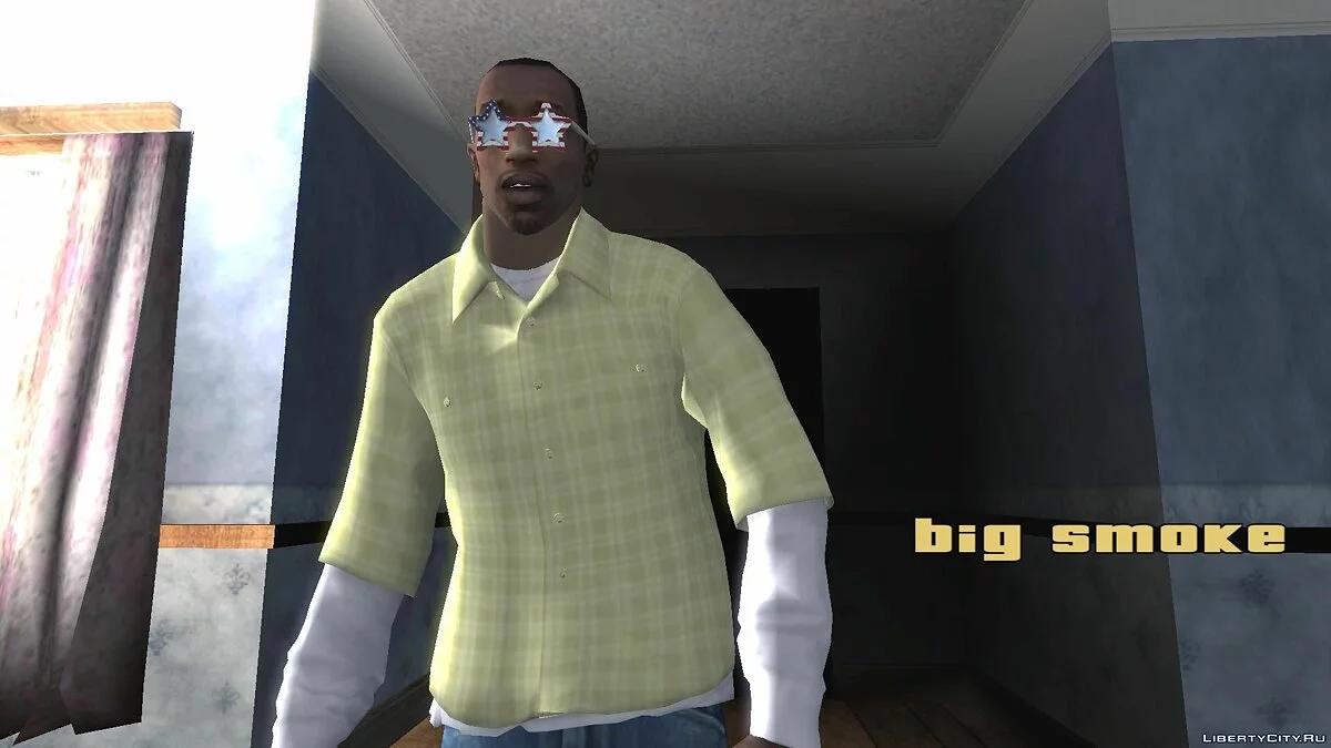 Очки для Карла из GTA Online День Независимости / GTA San Andreas