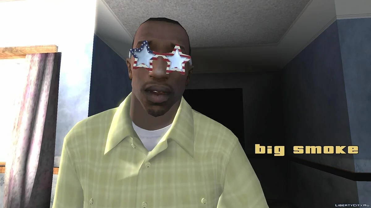 Очки для Карла из GTA Online День Независимости / GTA San Andreas