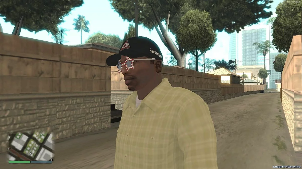Очки для Карла из GTA Online День Независимости / GTA San Andreas