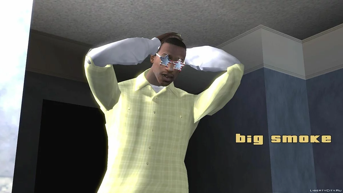 Очки для Карла из GTA Online День Независимости / GTA San Andreas