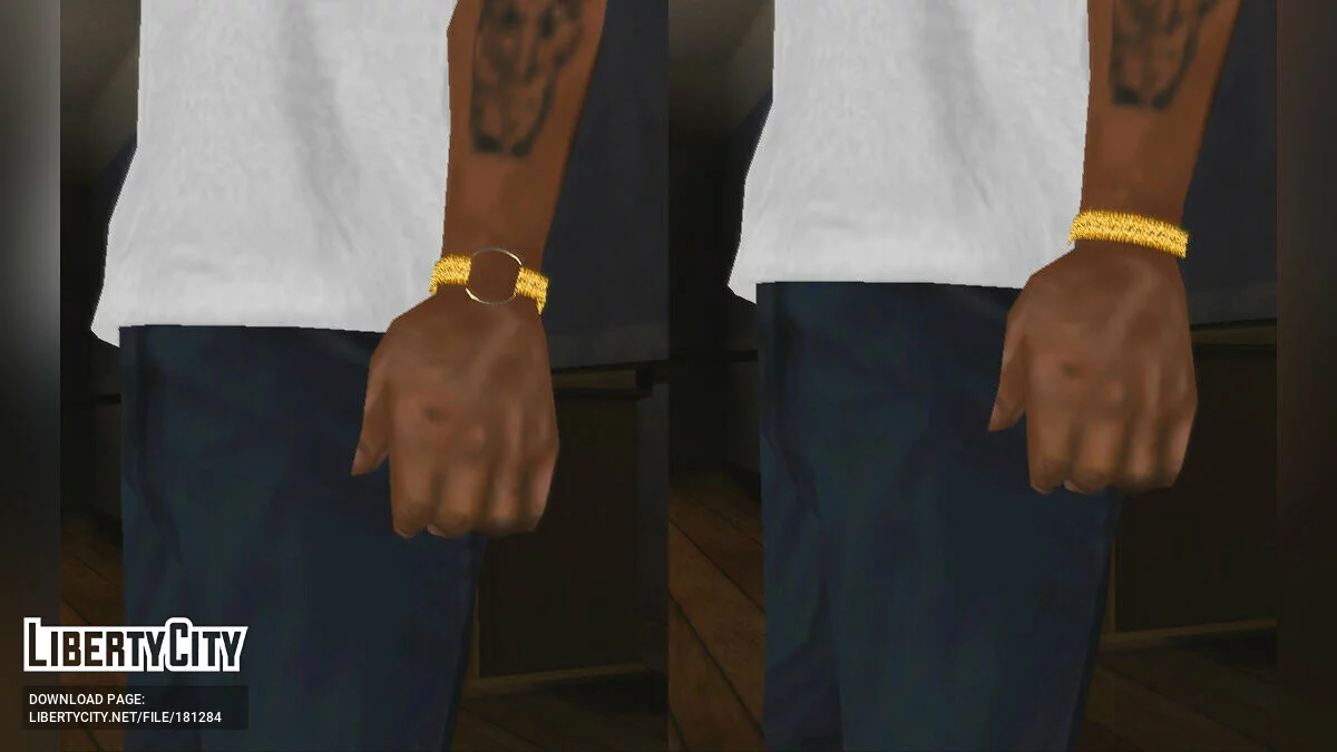 Исправленная модель часов / GTA San Andreas