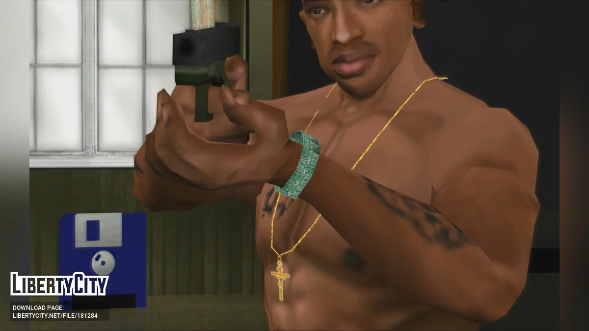 Исправленная модель часов / GTA San Andreas