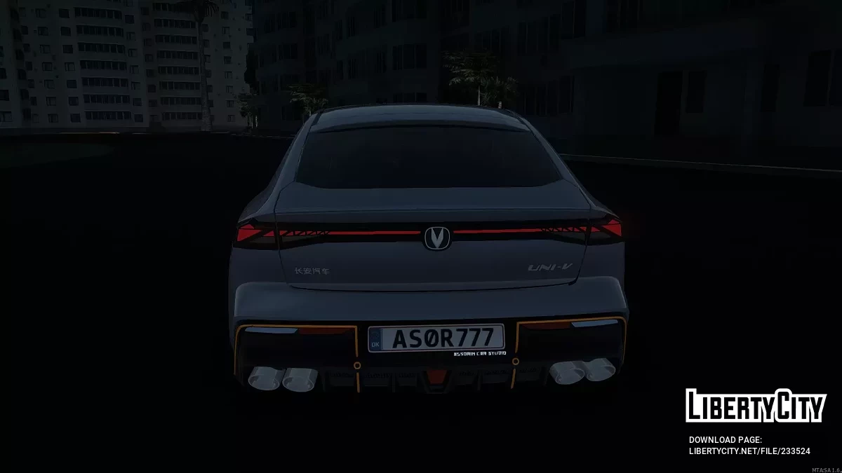 Changan Uni-V / GTA San Andreas