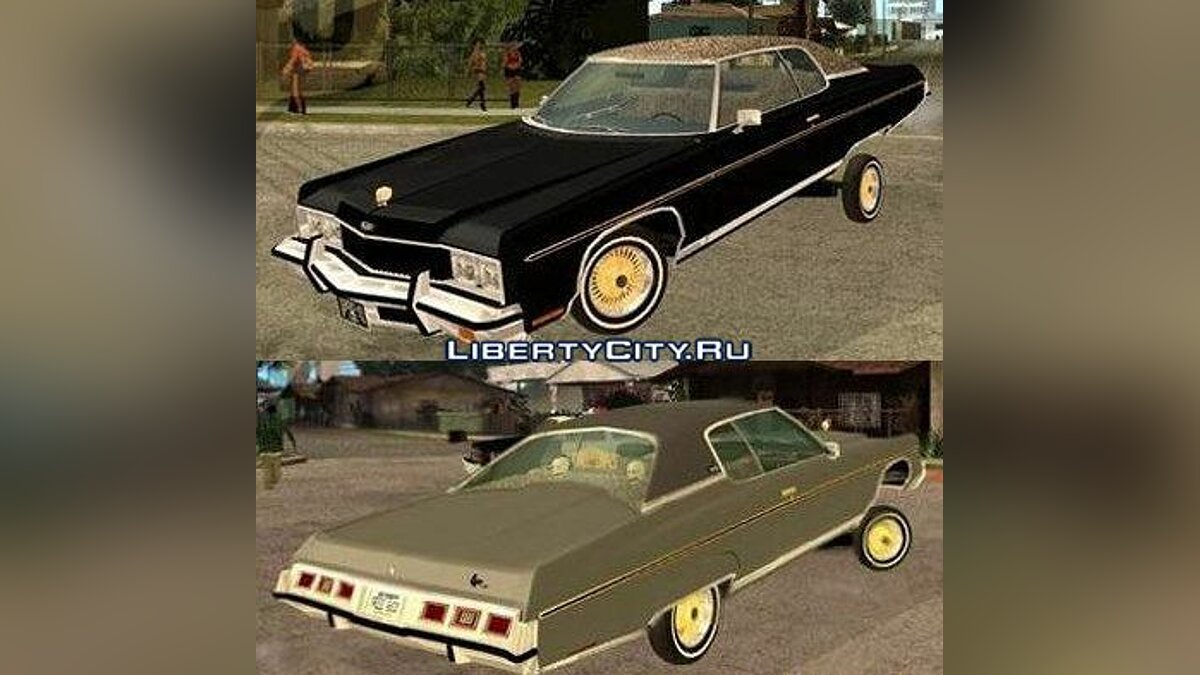 Скачать Chevrolet Caprice Classic Lowrider 1973 для GTA San Andreas