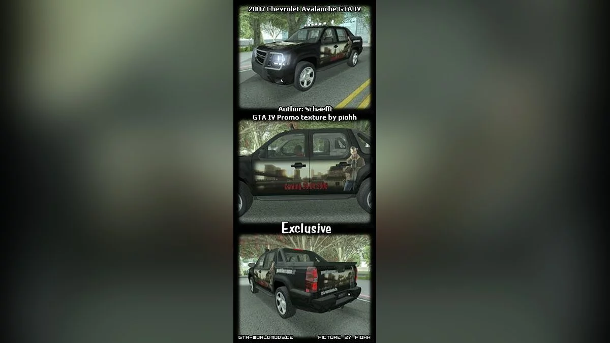 Chevrolet Avalanche  / GTA San Andreas
