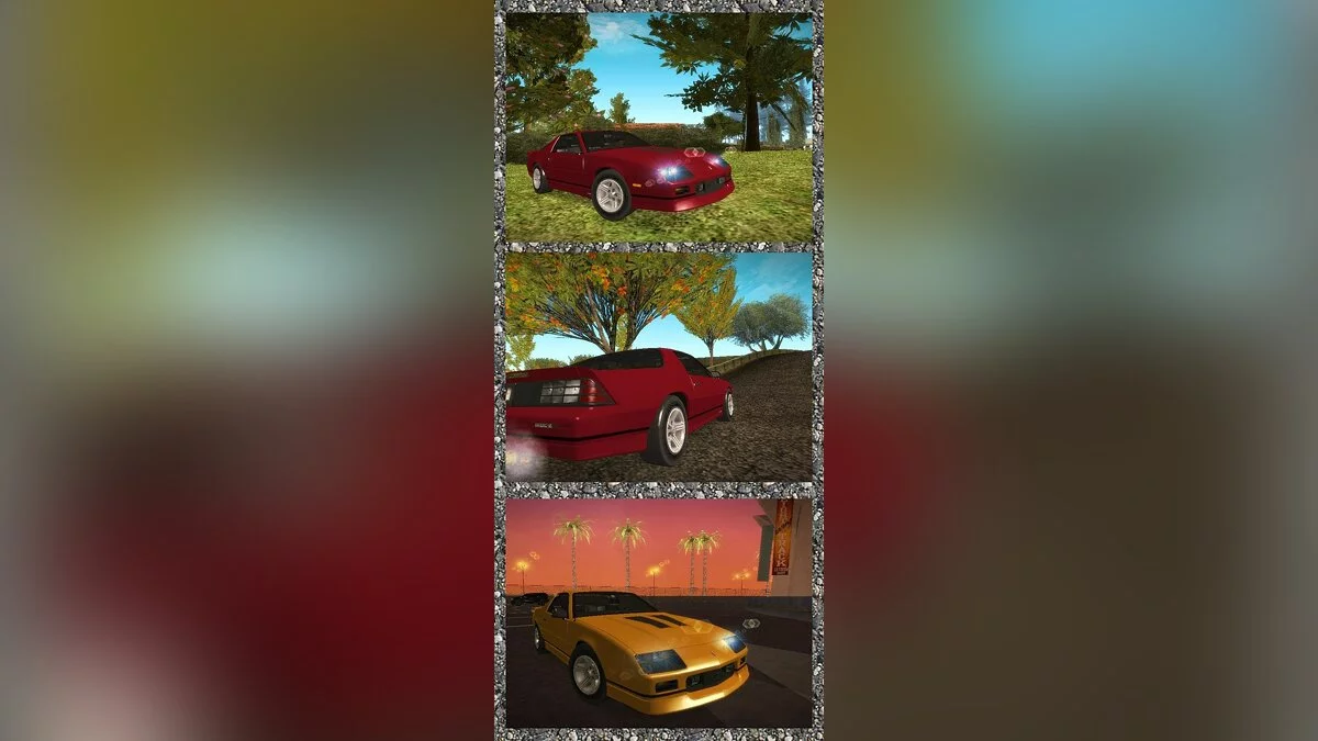 Chevrolet Camaro IrocZ / GTA San Andreas