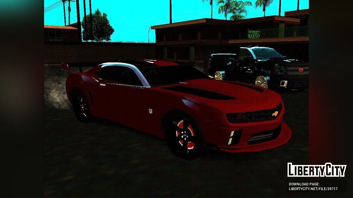 Скачать 2012 Chevrolet Camaro SS - Transformers 3 для GTA San Andreas