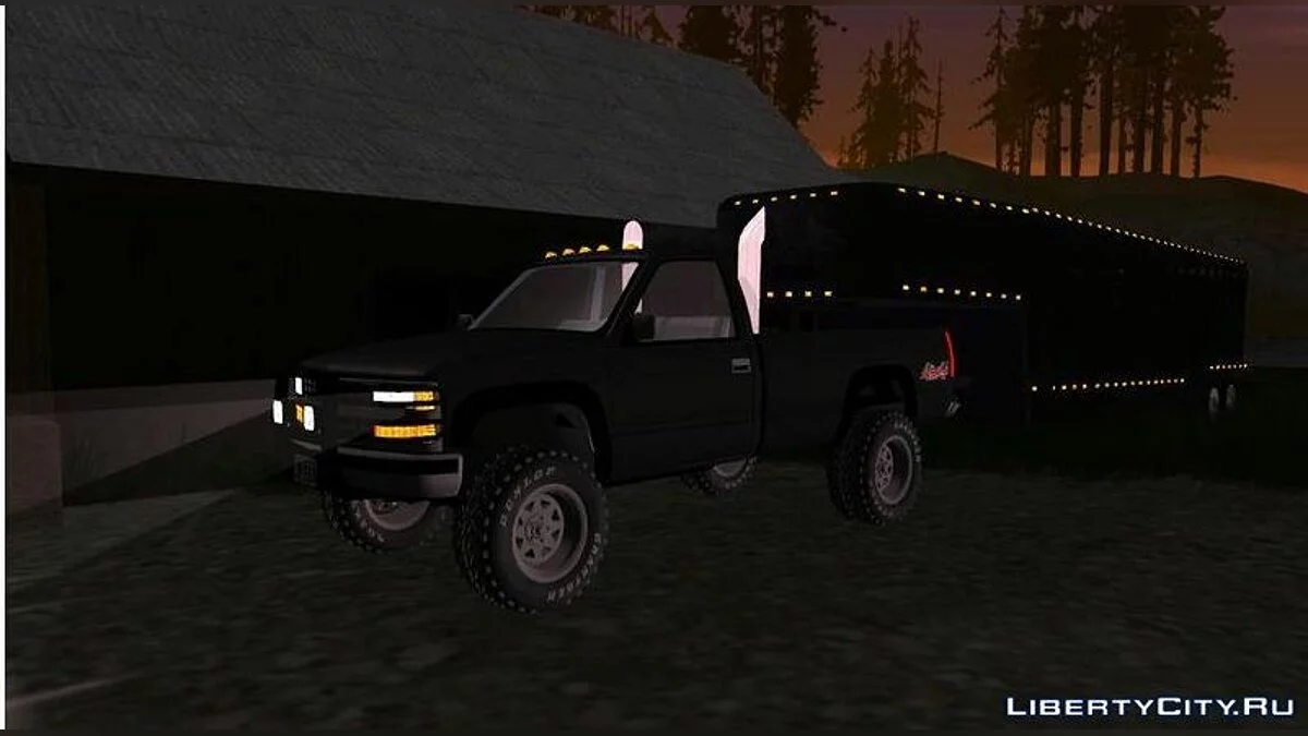 1994 Chevrolet Silverado 5th Wheel Hitch / GTA San Andreas