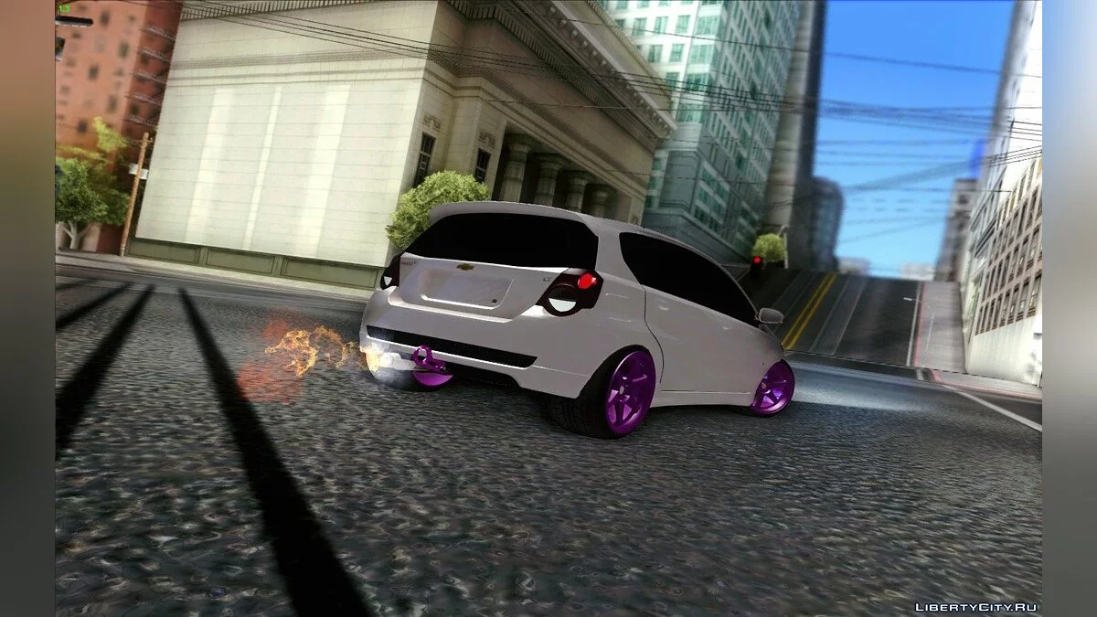 Chevrolet Aveo LT Tuning / GTA San Andreas