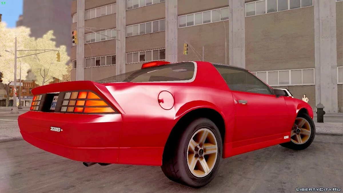 1986 Chevrolet Camaro Z28 Targa Top / GTA San Andreas