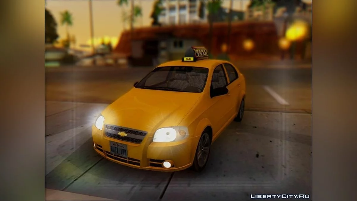 Chevrolet Aveo Taxi / GTA San Andreas
