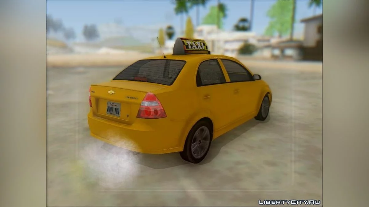 Chevrolet Aveo Taxi / GTA San Andreas