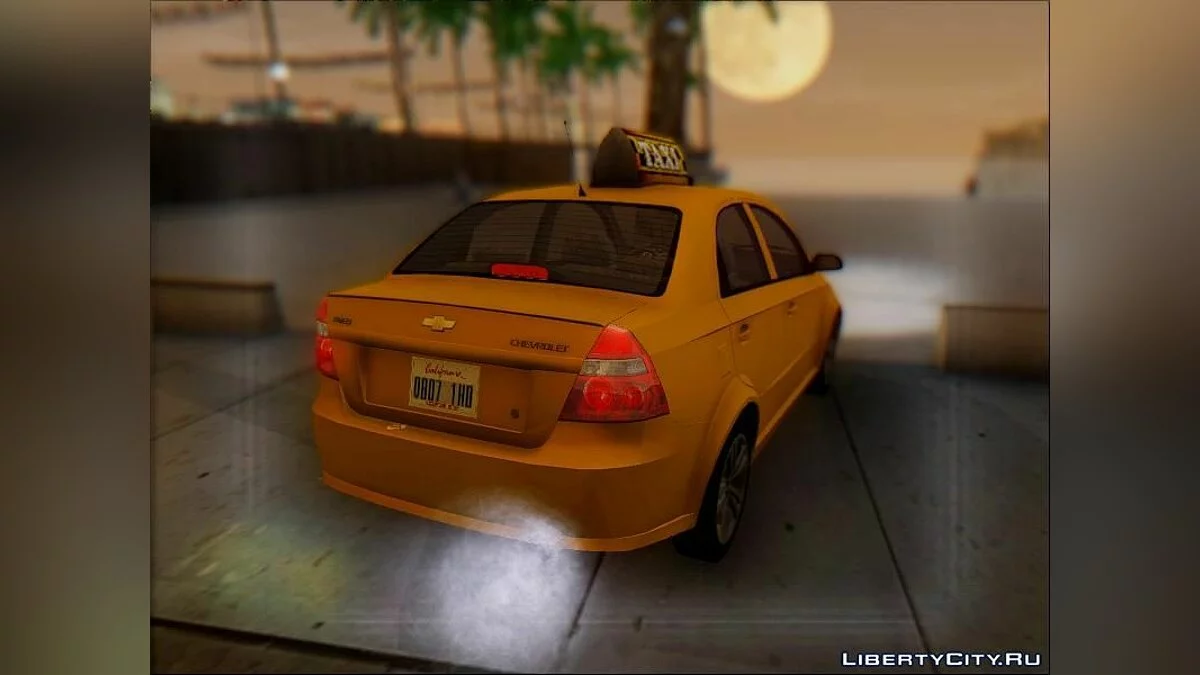 Chevrolet Aveo Taxi / GTA San Andreas