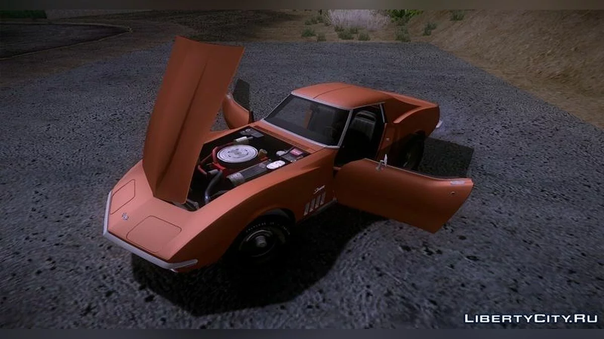 Chevrolet Corvette C3 Stingray T-Top 1969 / GTA San Andreas