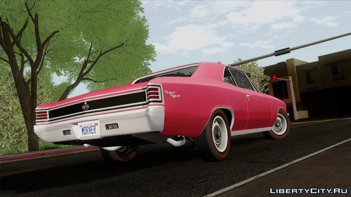 Chevrolet Chevelle SS 396 L78 Hardtop Coupe 1967 / GTA San Andreas
