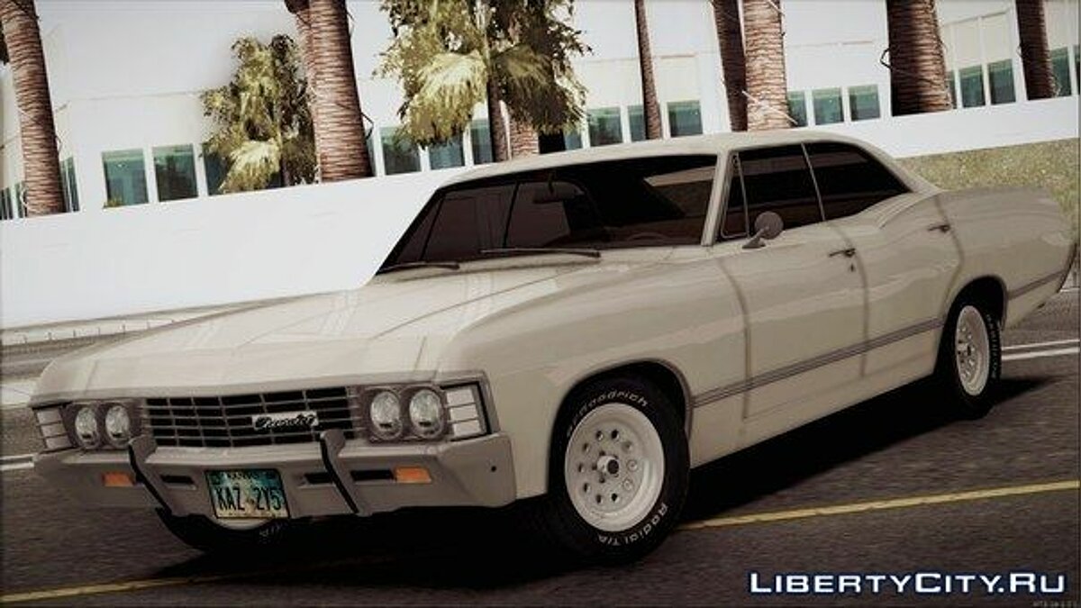 Скачать Chevrolet Impala 1967 "Supernatural" для GTA San Andreas