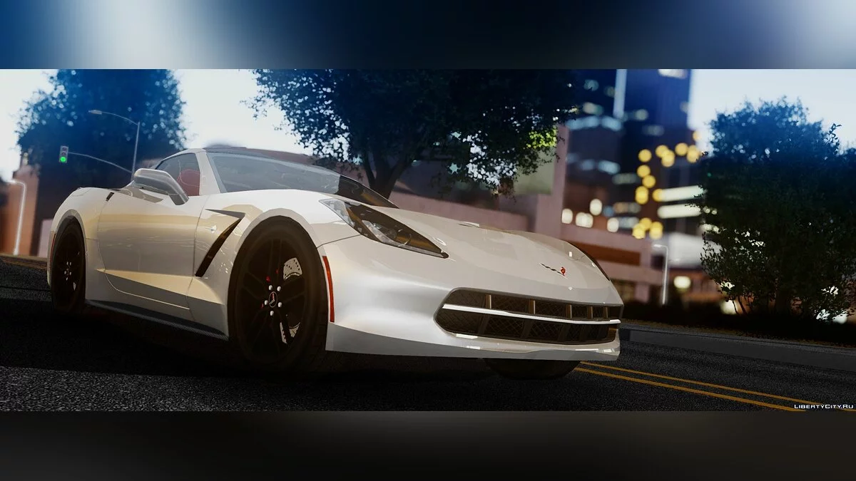 Chevrolet Corvette C7 Stinray 2014 1.0.1 / GTA San Andreas