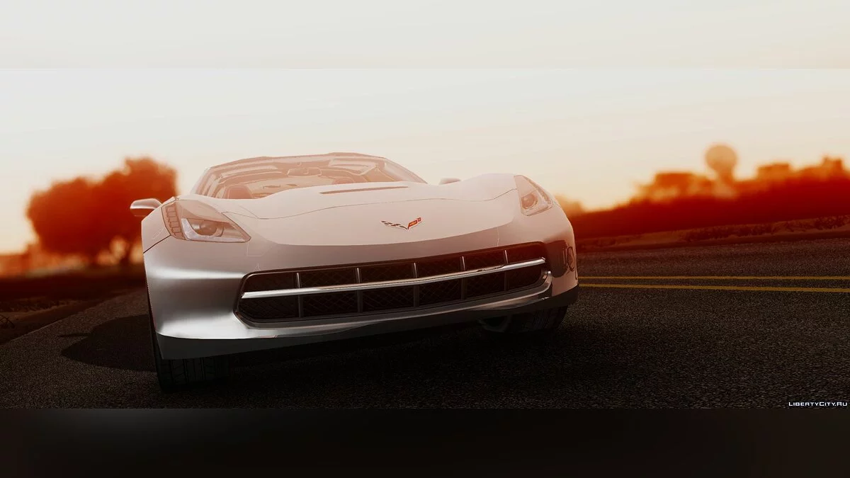 Chevrolet Corvette C7 Stinray 2014 1.0.1 / GTA San Andreas