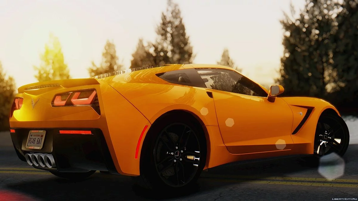 Chevrolet Corvette C7 Stinray 2014 1.0.1 / GTA San Andreas