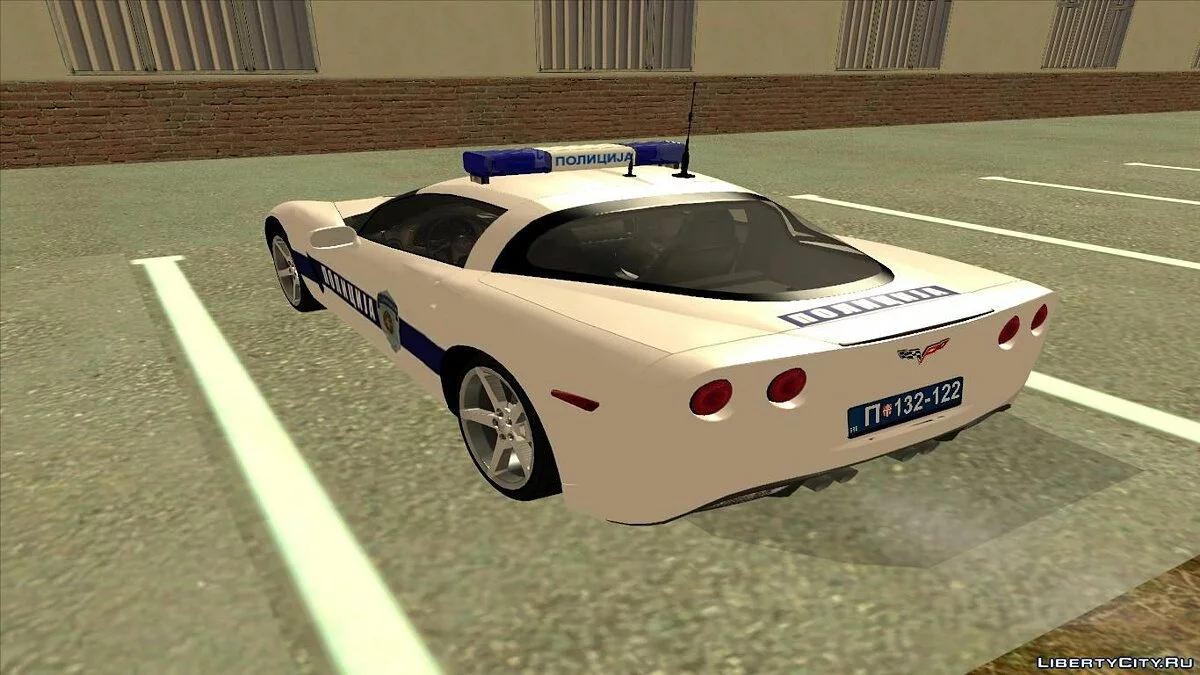Chevrolet Corvette C6 Policija / GTA San Andreas
