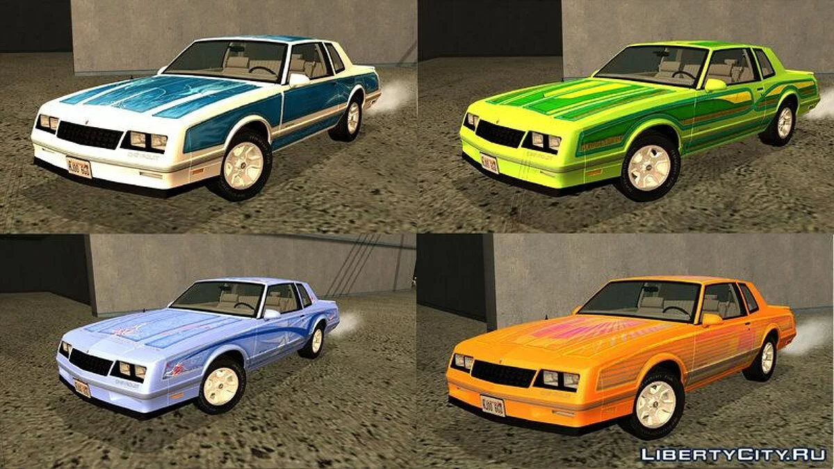 1988 Chevrolet Monte Carlo SS / GTA San Andreas
