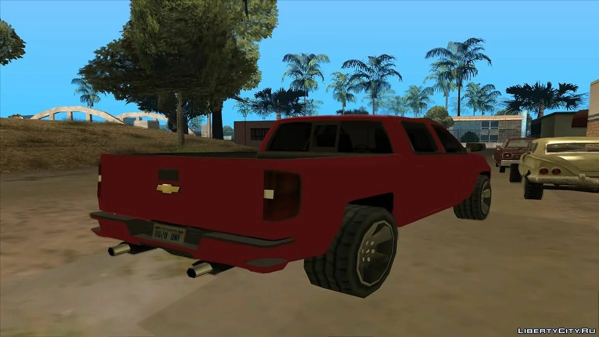Chevrolet Silverado 2017 Low Poly / GTA San Andreas