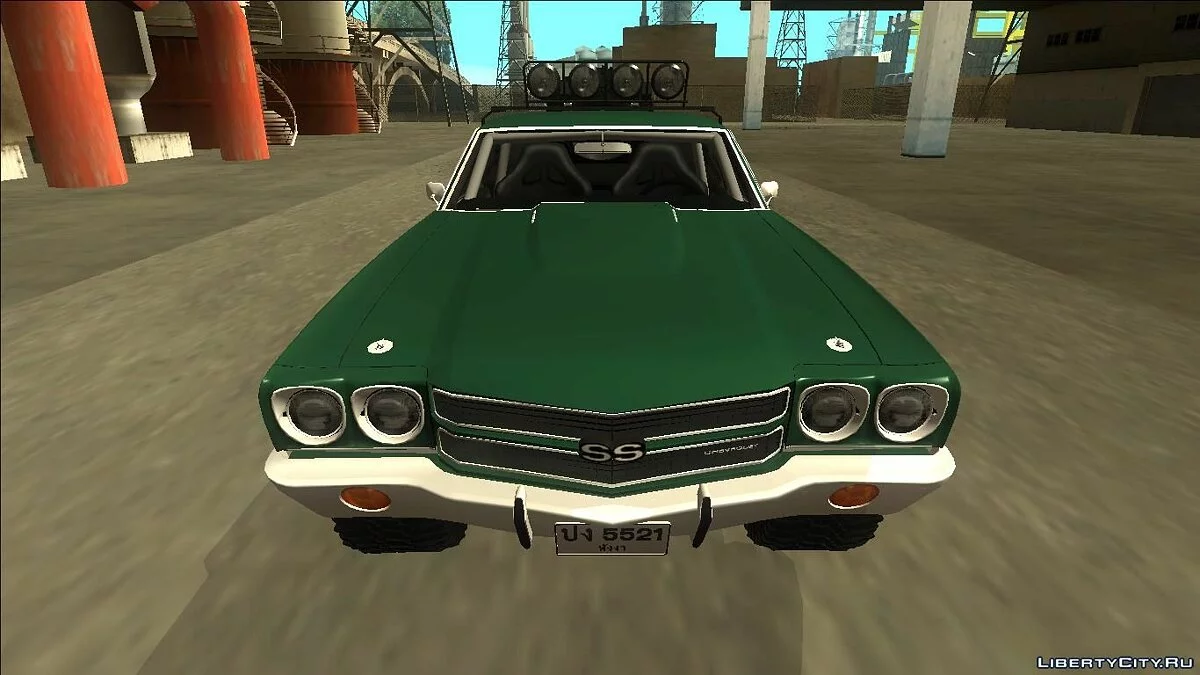 1970 Chevrolet El Camino SS Rusty Rebel / GTA San Andreas