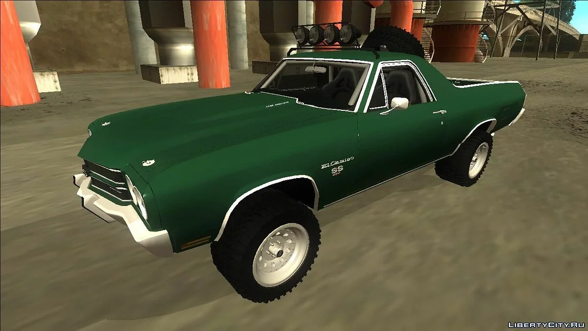 1970 Chevrolet El Camino SS Rusty Rebel / GTA San Andreas