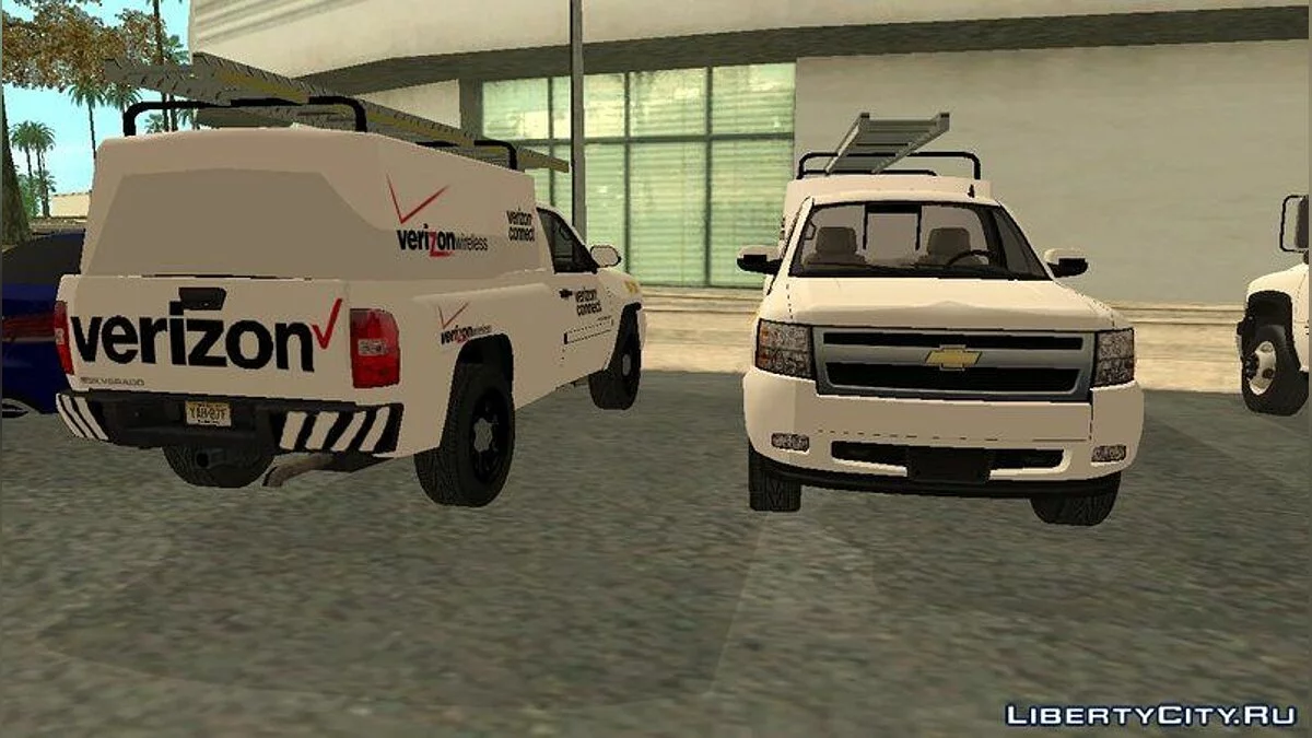 2008 Chevrolet Silverado ''Verizon'' / GTA San Andreas