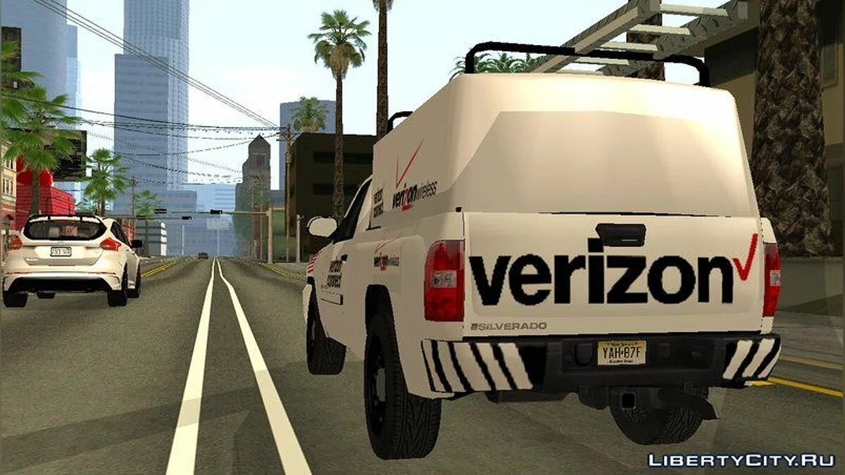 2008 Chevrolet Silverado ''Verizon'' / GTA San Andreas