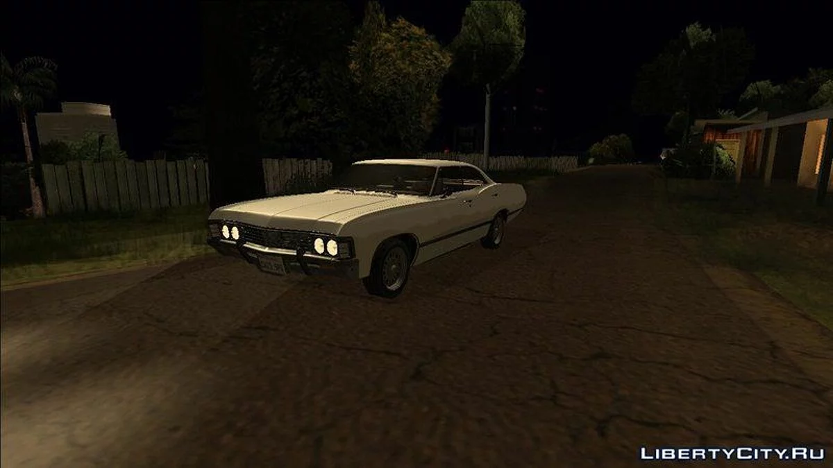 Chevrolet Impala 67 - Sobrenatural - Improved Version v2 / GTA San Andreas