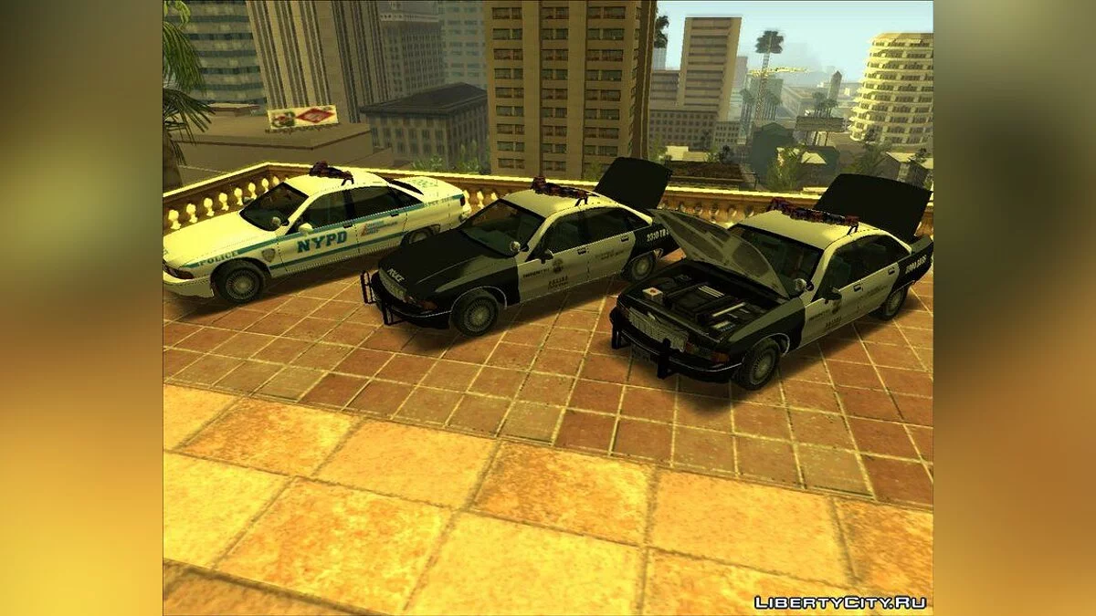 Chevrolet Caprice Police LSPD/NYPD / GTA San Andreas