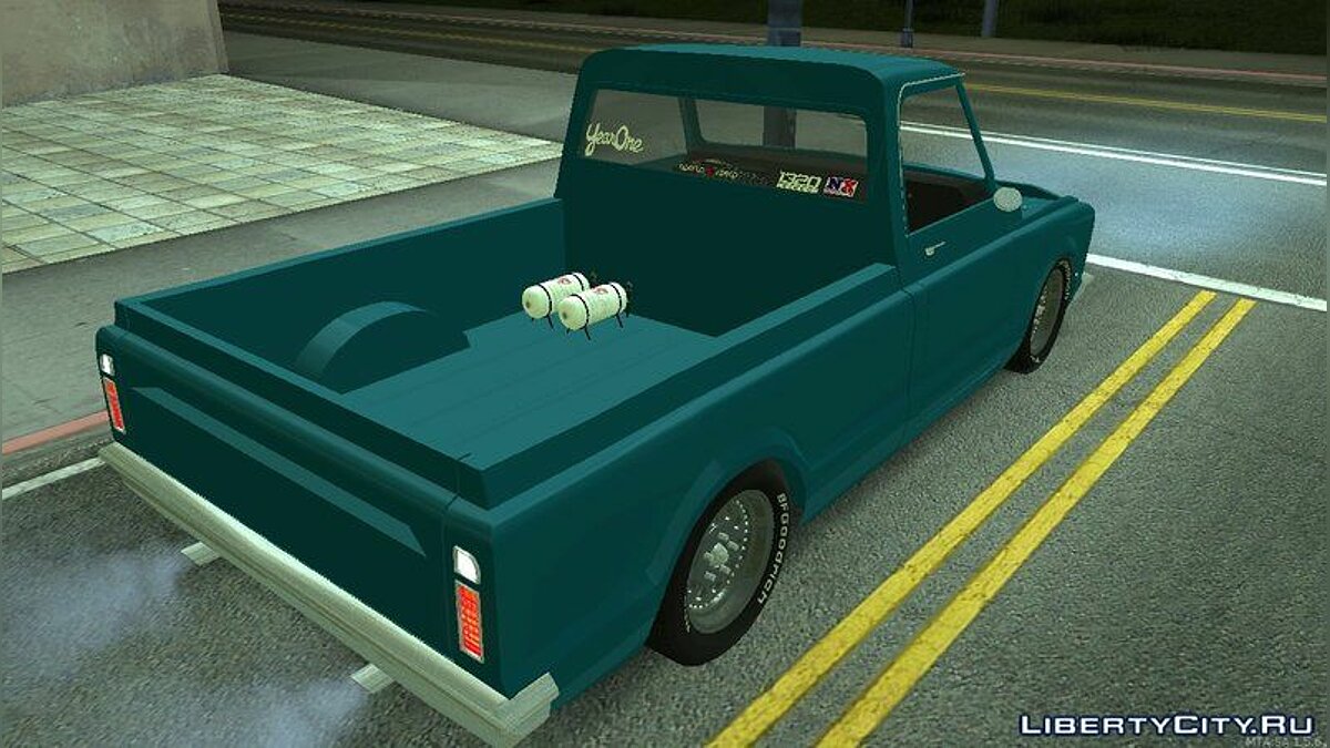 Скачать Chevy C10 V8 + Nitro для GTA San Andreas