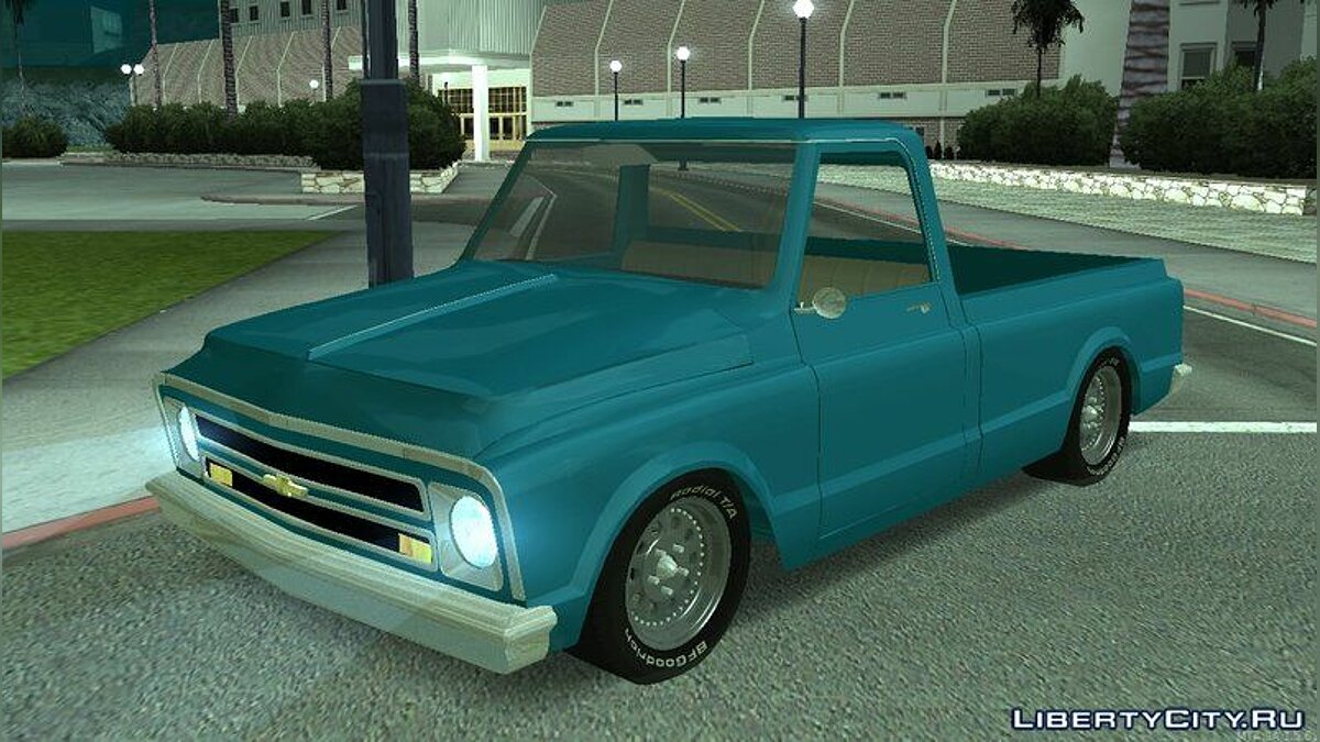 Скачать Chevy C10 V8 + Nitro для GTA San Andreas